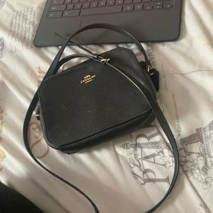 Small Black coach Purse